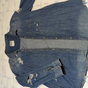 American eagle oversize fit shirt